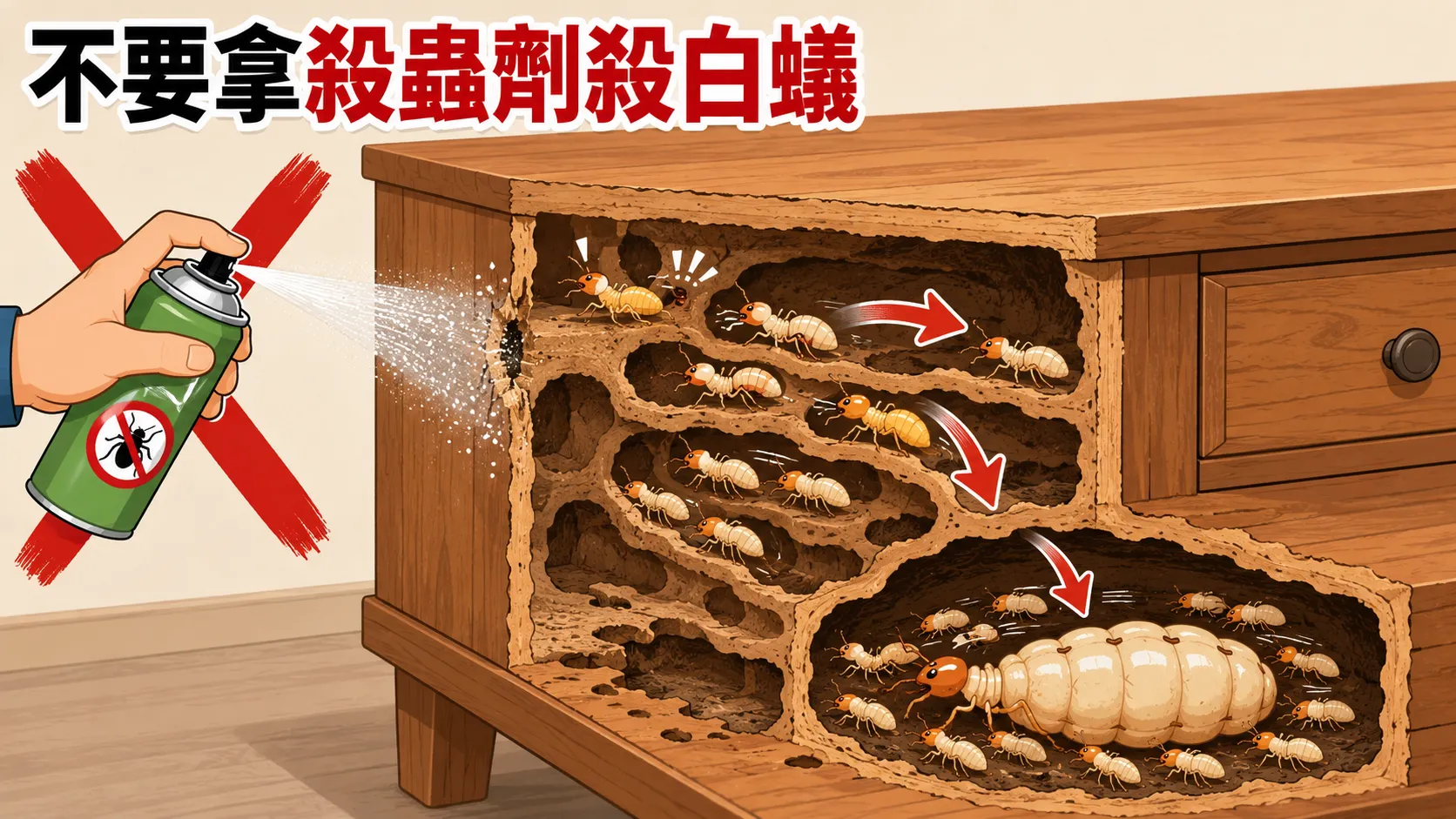 避免使用殺蟲劑
