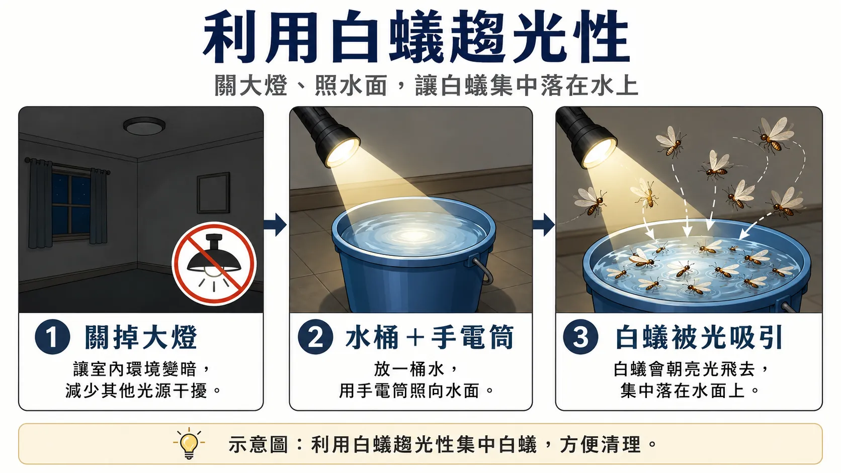 簡單的殺白蟻方法