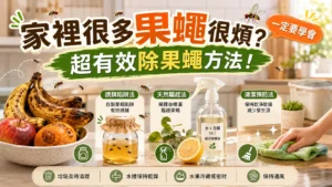 如何有效消除果蠅